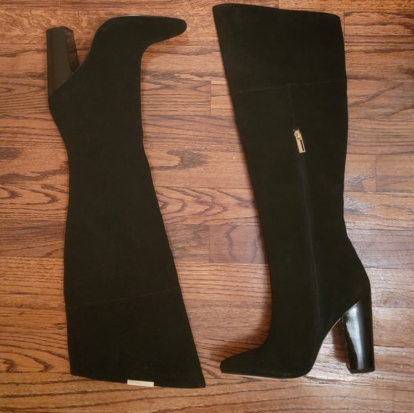 Genuine Leather Over the Knee Convertable Boots / Averie Suede Boot - Picture 4 of 14